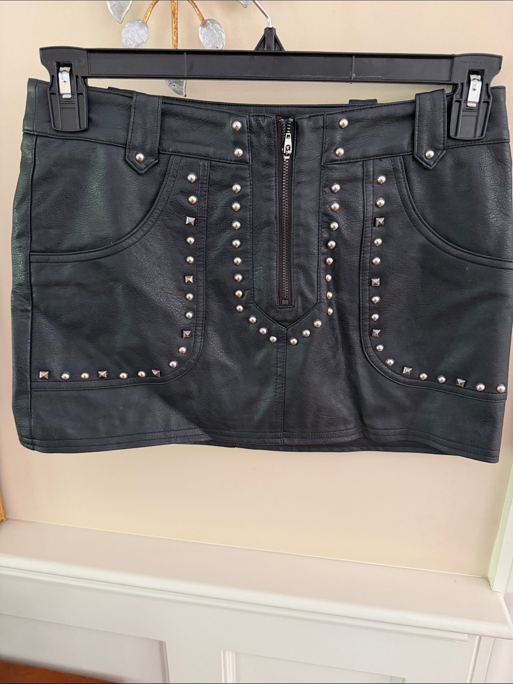 Urban faux leather skirt